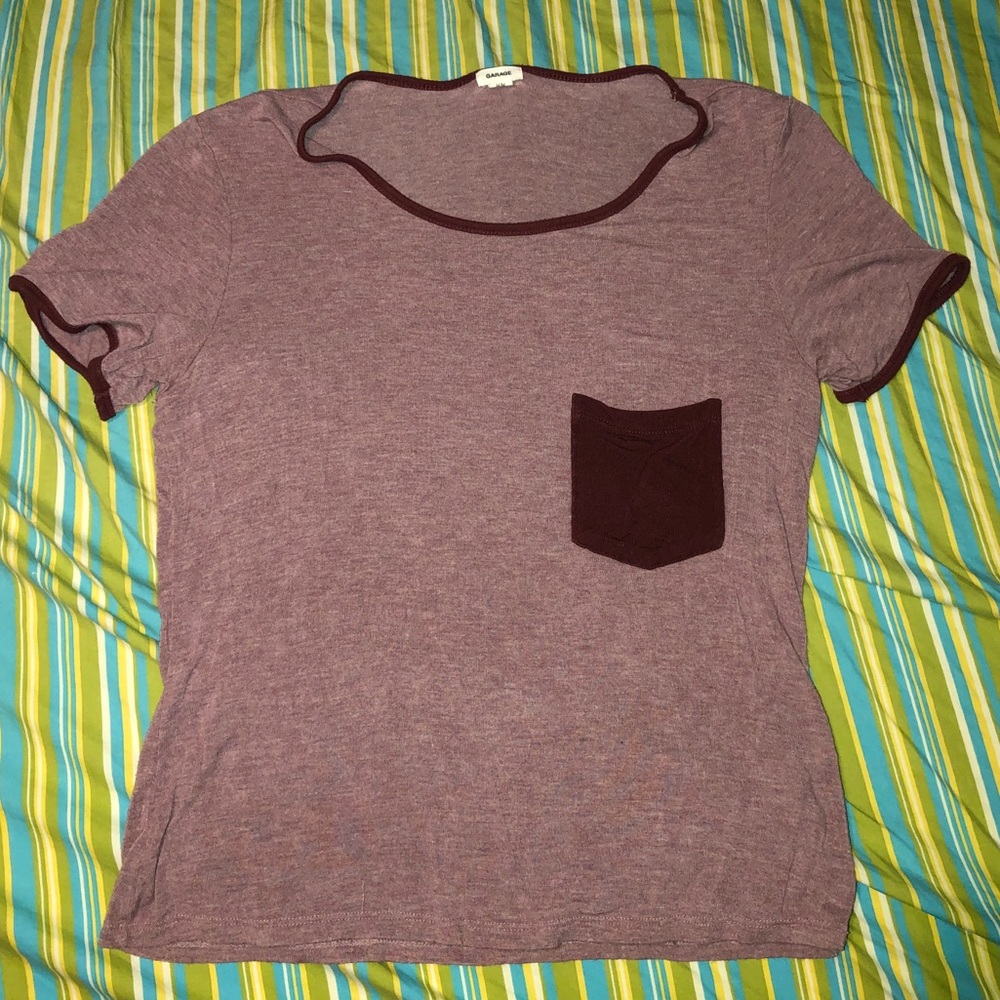 Maroon shirt
